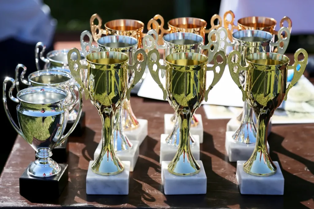 individual cup awards and trophies