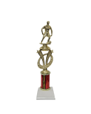 15" Base, Column, Riser and Topper (Engraving Included)