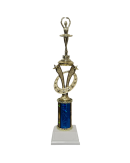 15" Base, Column, Riser and Topper (Engraving Included)