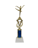 15" Base, Column, Riser and Topper (Engraving Included)