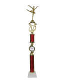 26" Base, Column, Logo Riser, Column, Riser and Topper (Engraving Included)