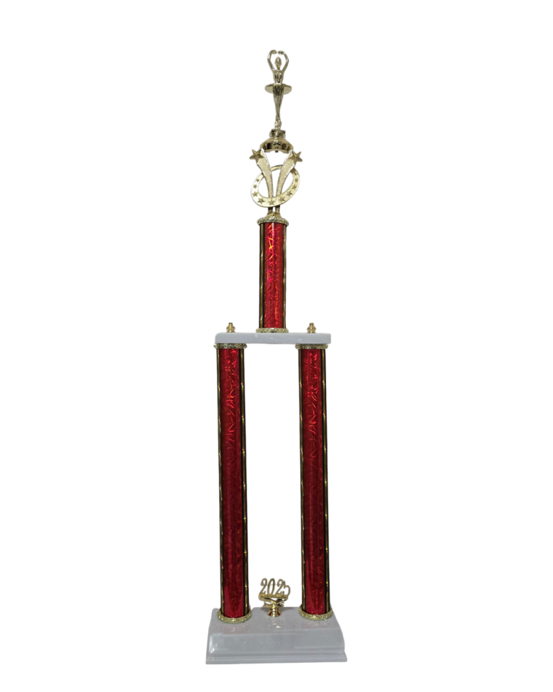 37" Base, Year Trim, 2 Columns, Platform, Column, Riser and Topper (Engraving Included) - Image 9