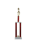 37" Base, Year Trim, 2 Columns, Platform, Column, Riser and Topper (Engraving Included)