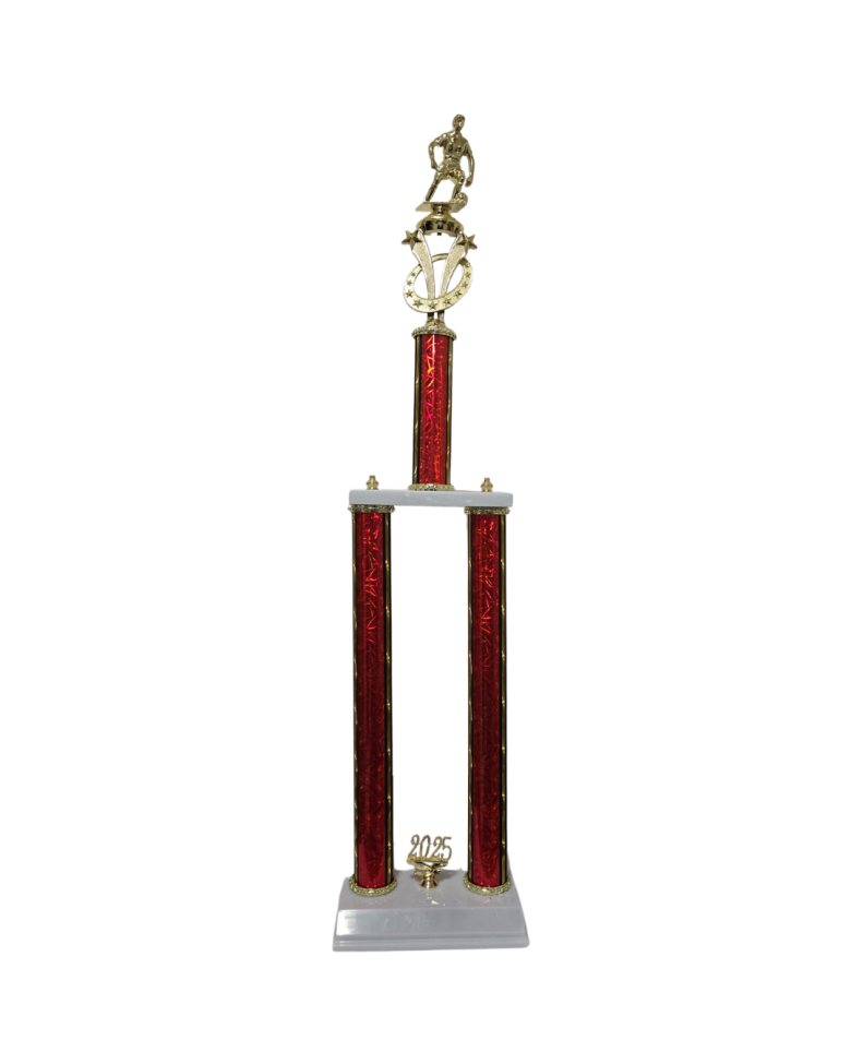 37" Base, Year Trim, 2 Columns, Platform, Column, Riser and Topper (Engraving Included) - Image 6