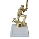 10" Base, Column and Topper (Engraving Included) - Cricket Batter